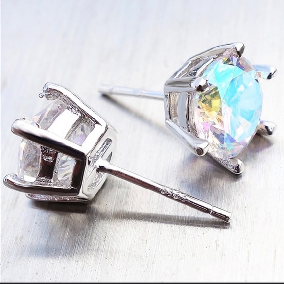 *More Coming*Rainbow Topaz Earrings - Picture 3 of 8